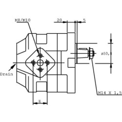 Pompa zębata KP 30.27 SO-83-E3