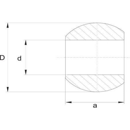 Kula dźwigni dolnej kat.4/4 Ø51/85x57mm gopart