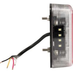 Lampa tylna zespolona LED, 1W, kwadratowa, 12V 18 LED gopart