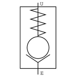 Zawór zwrotny S 12 (2,5 bar)