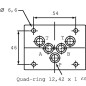 Elektrozawór Cetop 05 - NG10 4/2 C4B 12V 350 bar Kramp