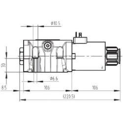 Elektrozawór Cetop 05 - NG10 4/2 B3 12V 350 bar Kramp