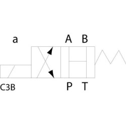 Elektrozawór Cetop 03 - NG6 4/2 C3B 24V 350 bar Kramp