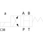 Elektrozawór Cetop 03 - NG6 4/2 C3B 24V 350 bar Kramp