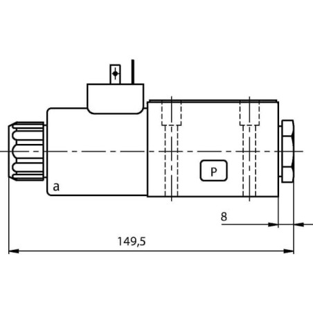 Elektrozawór Cetop 03 - NG6 4/3 SC2 12V 320 bar Kramp