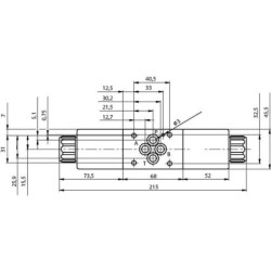 Elektrozawór Cetop 03 - NG6 4/3 SC2 12V 320 bar Kramp