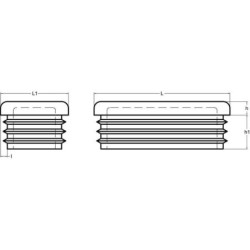 Kołpak ochronny z tworzywa 30x15 mm