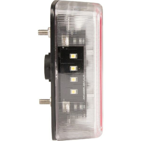 Lampa tylna zespolona LED, 1W, kwadratowa, 12V 5-pinowa 18 LED gopart