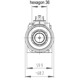 Elektrozawór Cetop 05 - NG10 4/3 C2 24V 350 bar Kramp