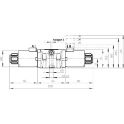 Elektrozawór Cetop 05 - NG10 4/3 C2 24V 350 bar Kramp