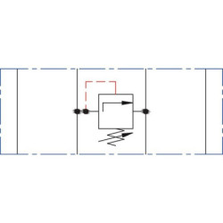 Zawór ograniczający ciśnienie NG6 P na T