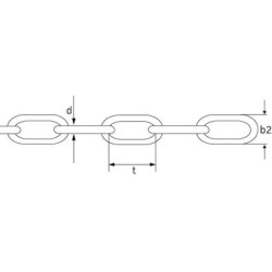 Łańcuch wysokohartowany 13 mm