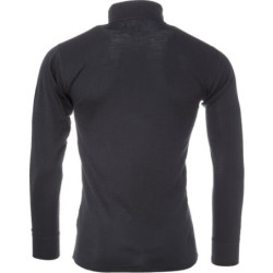 Koszulka termoaktywna wełna Merino z kołnierzem i zamkiem 1/4 długi rękaw Active, 3XL