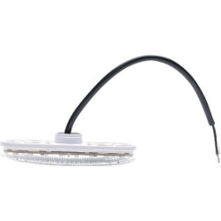 Lampa obrysowa LED, prostokątna, 12/24V z przewodem i uchwytem Kramp