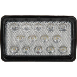 Lampa robocza LED, prostokątna prawa 21W 2600lm 10/30V światło rozproszone 14 LED Kramp