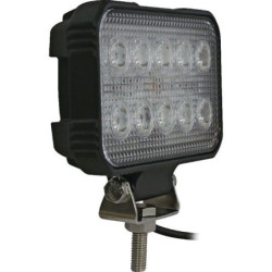 Lampa robocza LED, prostokątna, 15W 1900 lm 10/30V światło rozproszone 10 LED Kramp