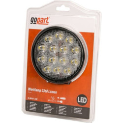 Lampa robocza LED, okrągła, 42W 3360 lm 10/30V światło rozproszone 14 LED gopart