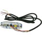 Lampa ostrzegawcza, bursztynowa 4 LED