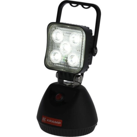 Akumulatorowa lampa warsztatowa robocza LED 12V/230V Kramp