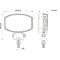 Lampa robocza LED, owalna, 15W 1900 lm 10/30V światło rozproszone 10 LED Kramp