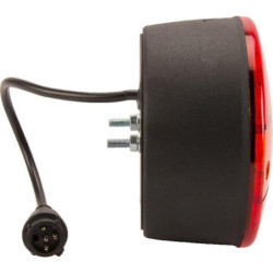 Lampa tylna zespolona LED, okrągła 12V Ø 142 mm 5-pin Kramp