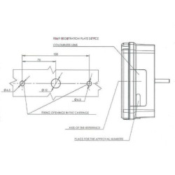 Lampa tylna zespolona prostokątna lewa halogen 12V lub 24V gopart