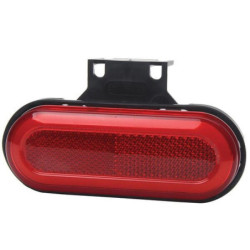 Lampa obrysowa LED, prostokątna, 12-24V, 124x49x20 mm, Kramp