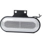 Lampa obrysowa LED, prostokątna, 12-24V, 124x49x20 mm, Kramp