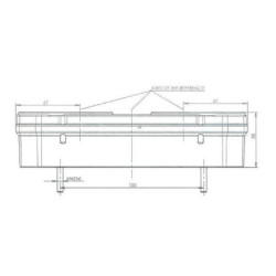 Lampa tylna zespolona, lewa, prostokątna 12/24V 5-pinowa Kramp