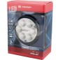 Lampa robocza LED, okrągła 24W 1500lm 10/30V Ø 117 mm światło rozproszone 6 LED Kramp