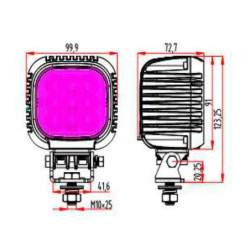 Lampa robocza 3500 lumenów