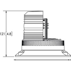 Lampa błyskowa LED, 27W 12/24V