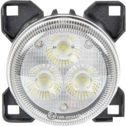 Lampa robocza LED, okrągła 42W 4200lm 10/30V z wtyczką Deutsch + H11 światło rozproszone Kramp