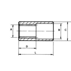 Adapter 21 tands Ansi B92 16/32