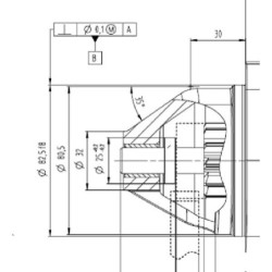 Rozrusznik 12V 3.2kW Z-11 Mahle