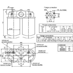 "Głowica MPS300/350-R-G1, 1-1/2"" BSP"