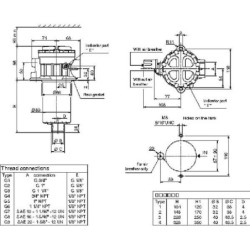 Filtr powrotny MPT110-1-C-A-G1-P10-E-P01