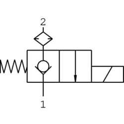 Zawór 2/2 NC MPP (