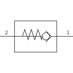 Zawór zwrotny (0.5 bar)