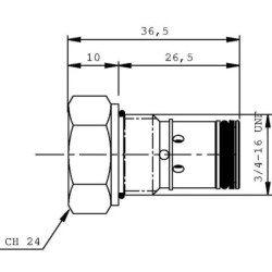 Zawór zwrotny (0.5 bar)