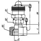 Przyłącze pomiarowe M16x2 - M14x1,5 8L