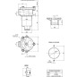 Filtr powrotny 1/2 BSP MPF030/1-A03-