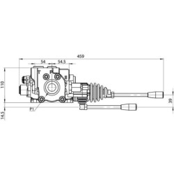 Rozdzielacz hydrauliczny sekcyjny Mikrus - 8 sekcji