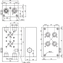 Podstawa stopy MR 3-4-GZCA NG-6 unt