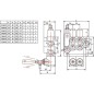 Rozdzielacz hydrauliczny A1C1(G3/8)KZ1 C2(G3/8)