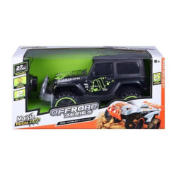 Samochód Jeep Wrangler Rubicon RC zielony/czarny/biały w skali 1:16