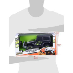 Samochód Jeep Wrangler Rubicon RC zielony/czarny/biały w skali 1:16