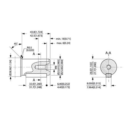 Silnik orbitalny OMPX 80 wałek Ø 25 mm A2