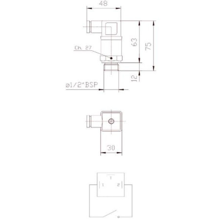 Regulator temperatury 68-80°C