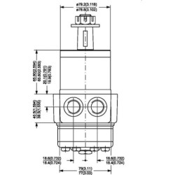 Silnik Danfoss OMPW200